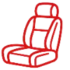 Large and comfortable seats Icon